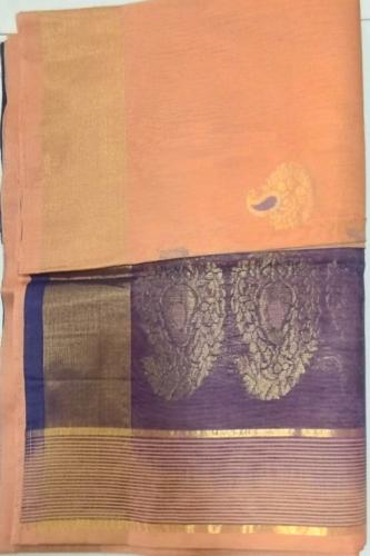 COIMBATORE KORA COTTON SAREE 6.20 MTS