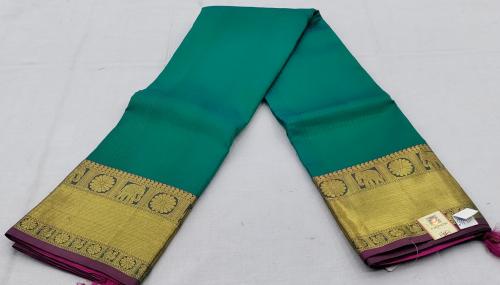 ARNI SILK HALF FINE ZARI SAREE WITH BLOUSE