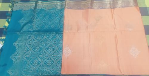 SOFT SILK SAREE WITH BLOUSE