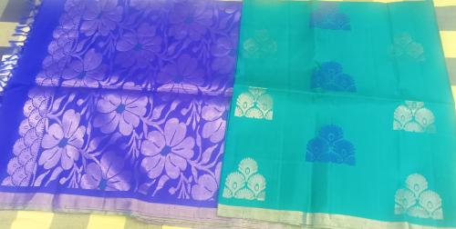 SOFT SILK SAREE WITH BLOUSE