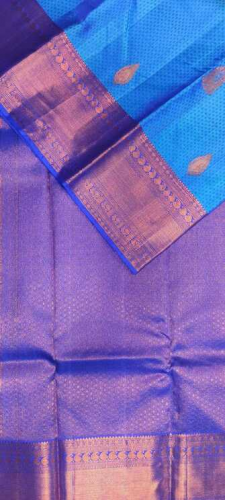 ARNI SILK HALF FINE ZARI SAREE WITH BLOUSE