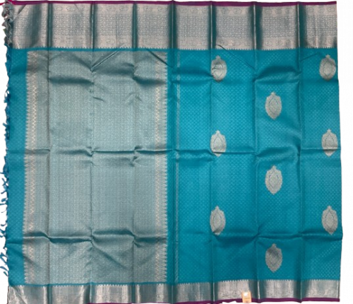 ARNI SILK HALF FINE ZARI SAREE WITH BLOUSE