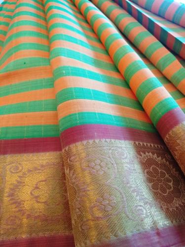 HF Zari Silk Pavadai 79 Cms x 230 Cms