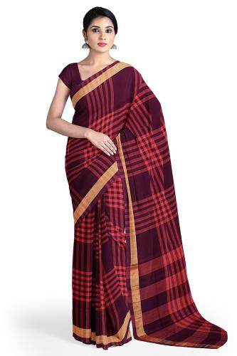 MANAMEDU COTTON SAREES WITH BLOUSE