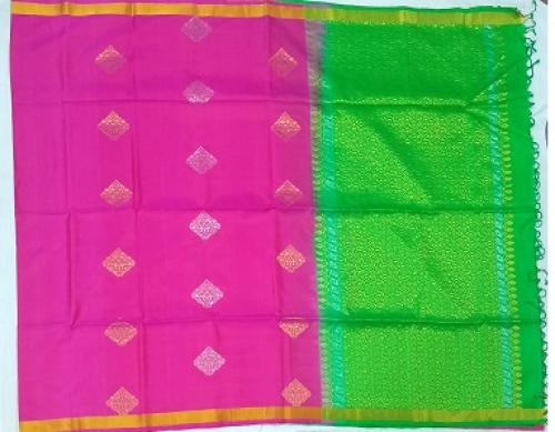 SOFT SILK SAREE WITH BLOUSE