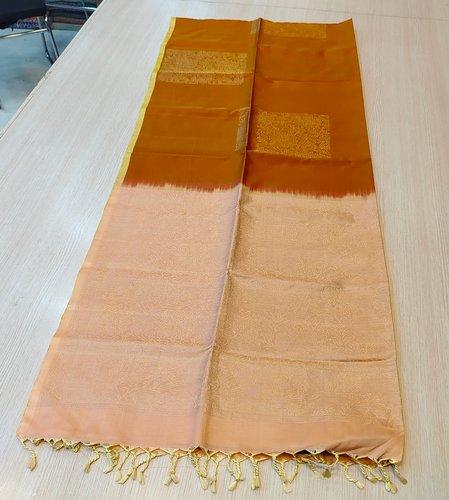 SOFT SILK SAREE WITH BLOUSE