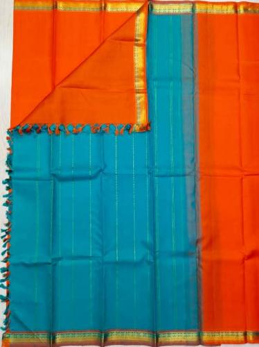 ARNI SILK HALF FINE ZARI SAREE WITH BLOUSE