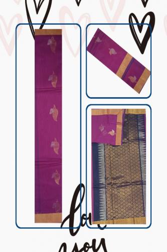 COIMBATORE KORA COTTON SAREE 620 MTS