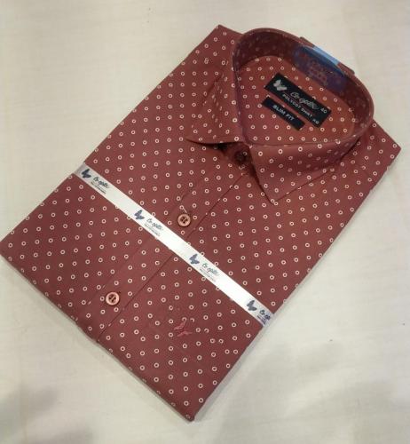 Polyester Cotton Plain Printed Slim Fit Shirts 40s CPx40s CP60 Cotton40 Polyester40 Fs