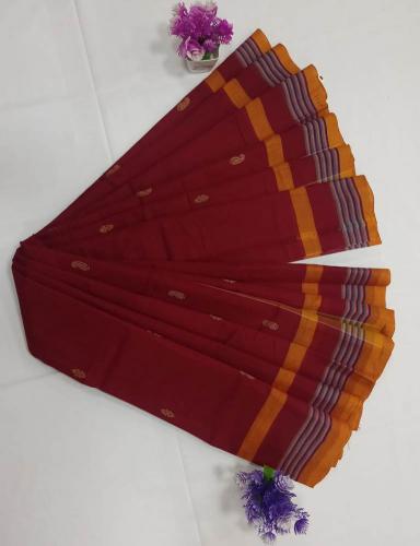 ARUPPUKOTTAI 60S COTTON SAREES WITH BLOUSE