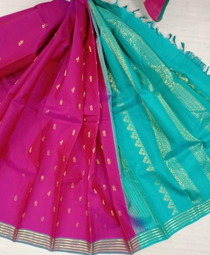 SALEM SILK SAREE WITH BLOUSE