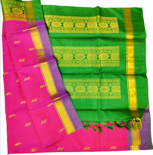 SALEM SILK SAREE WITH BLOUSE
