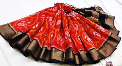 COTTON X KORA SILK TIE DYE SAREES CHINNLAPATTI