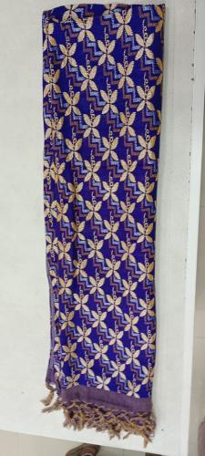 ERODE JACQUARD ACRYLIC SHAWL 36X72