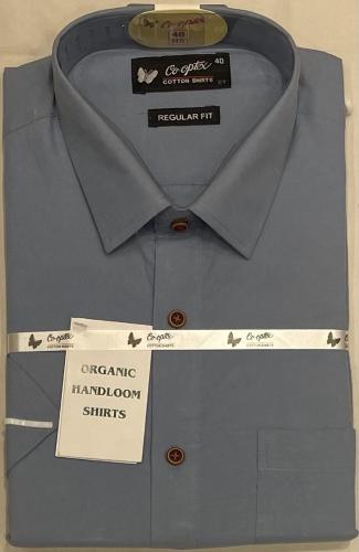HANDLOOM ORGANIC COTTON 42 HALF HAND SHIRT