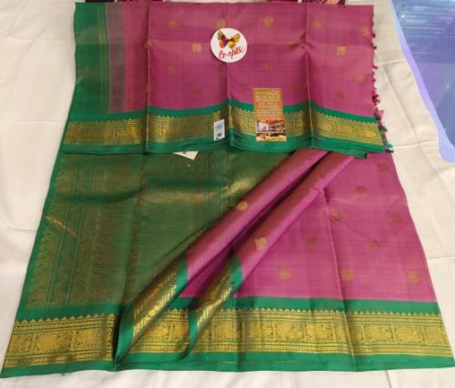 SAREES KPM SILK WITH BLOUSE A