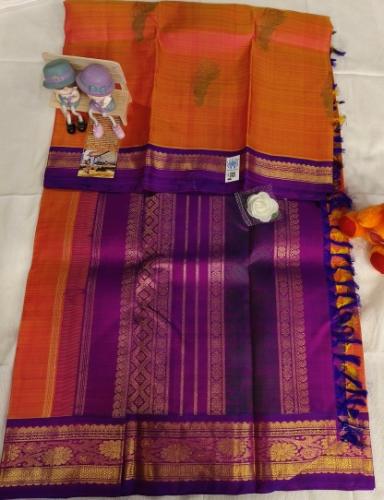 SAREES KPM SILK WITH BLOUSE A