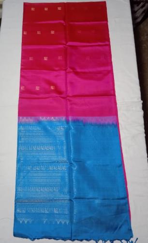 SOFT SILK SAREE WITH BLOUSE