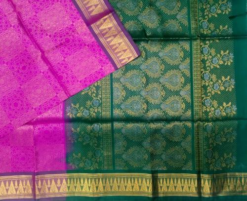 SOFT SILK SAREE WITH BLOUSE