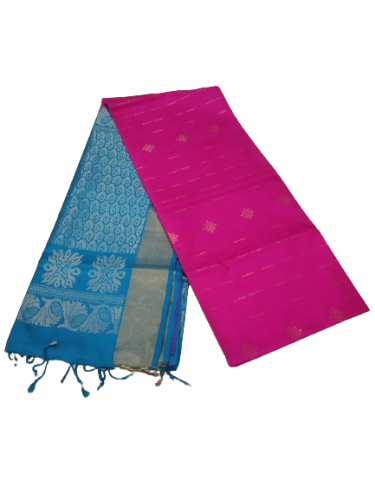 SOFT SILK SAREE WITH BLOUSE
