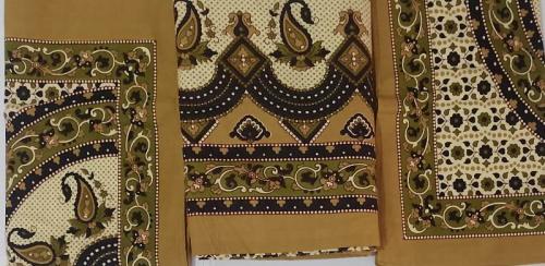 BEDSHEET JAIPUR PRINTED 72X100 2 PILLOW COVER