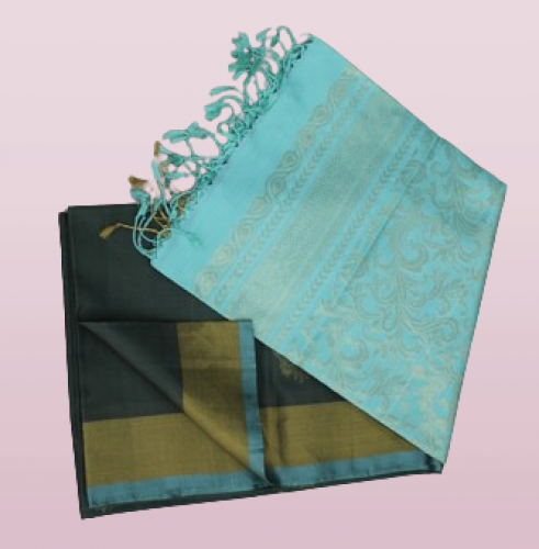 SOFT SILK SAREE WITH BLOUSE