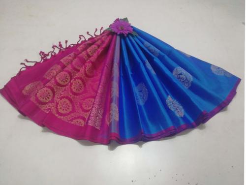 SOFT SILK SAREE WITH BLOUSE