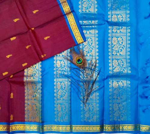 SALEM SILK SAREE WITH BLOUSE
