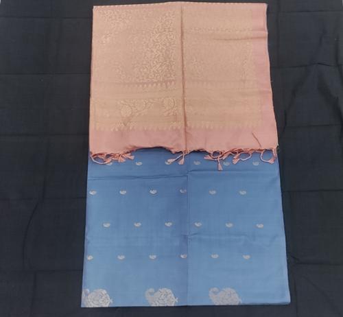 SOFT SILK SAREE WITH BLOUSE