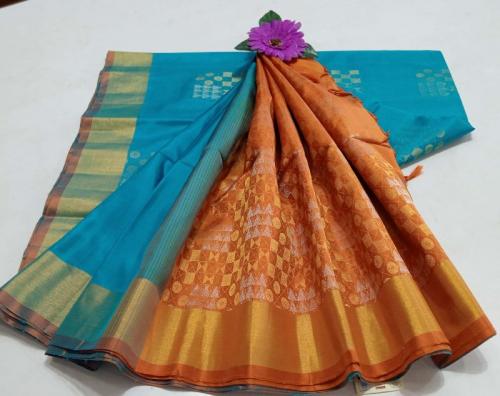 SOFT SILK SAREE WITH BLOUSE