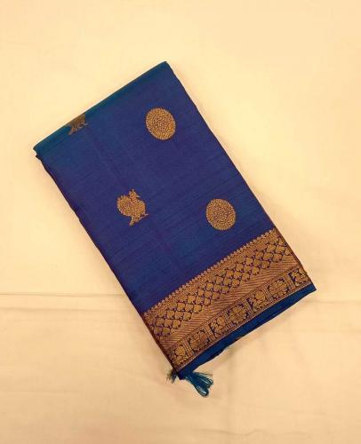 ARNI SILK HALF FINE ZARI SAREE WITH BLOUSE