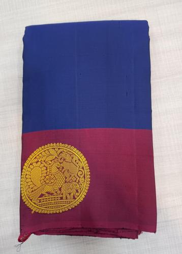 Arni Silk Saree with Thread work 620 Cms SABT