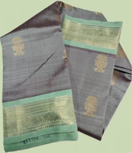 SAREES KPM SILK WITH BLOUSE A