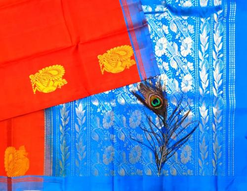 SALEM SILK SAREE WITH BLOUSE