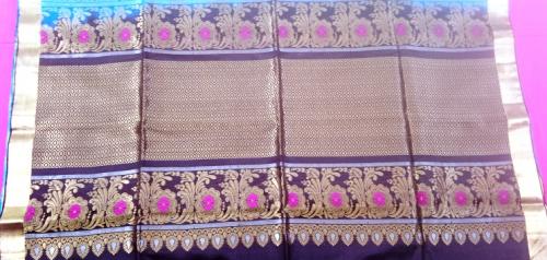 SOFT SILK SAREE WITH BLOUSE