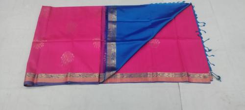SOFT SILK SAREE WITH BLOUSE