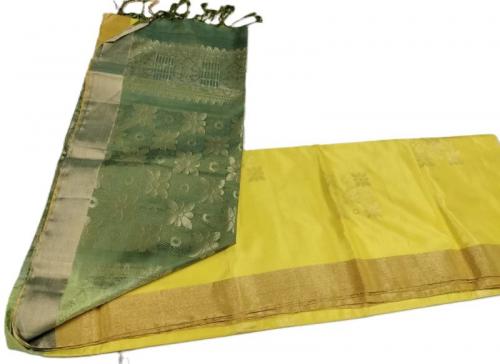 SOFT SILK SAREE WITH BLOUSE