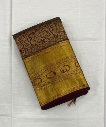 HF ZARI GRAND DESIGNING WEDDING SILK SAREES SSLW