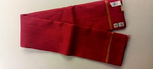 ARNI SILK HALF FINE ZARI SAREE WITH BLOUSE