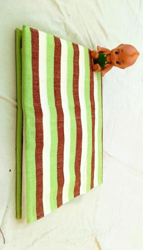 BEDSHEET STRIPE 60X90 2 PILLOW COVER