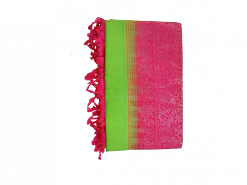 SOFT SILK SAREE WITH BLOUSE