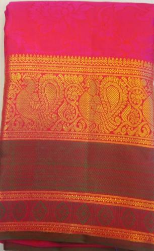 SAREES KPM SILK WITH BLOUSE A