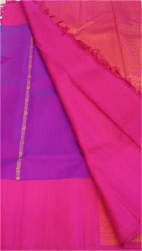 ARNI SILK HALF FINE ZARI SAREE WITH BLOUSE