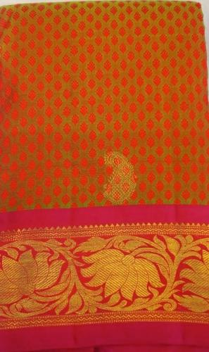 SAREES KPM SILK WITH BLOUSE A
