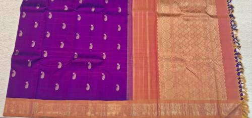 SAREES KPM SILK WITH BLOUSE A