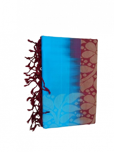SOFT SILK SAREE WITH BLOUSE