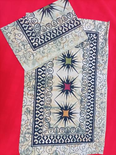 BEDSHEET MEERUT PRINTED 60X90 2 PILLOW COVER