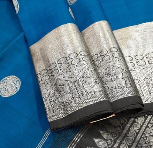 ARNI SILK HALF FINE ZARI SAREE WITH BLOUSE