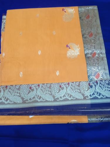 PMK BUMBERG COT SAREES WITH BLOUSE