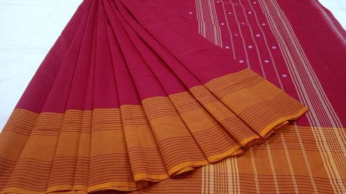 ARUPPUKOTTAI 60S COTTON SAREES WITH BLOUSE